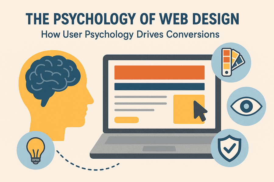The Psychology of Web Design: How User Psychology Drives Conversions